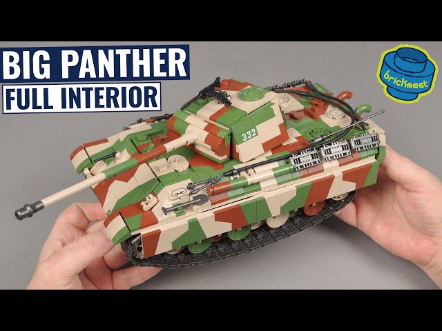 New Panther w/ Bigger Scale & Full Interior - QuanGuan 100252 (Speed Build Review)