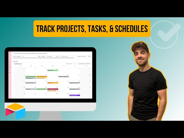 How to track Project Management & Scheduling in Airtable