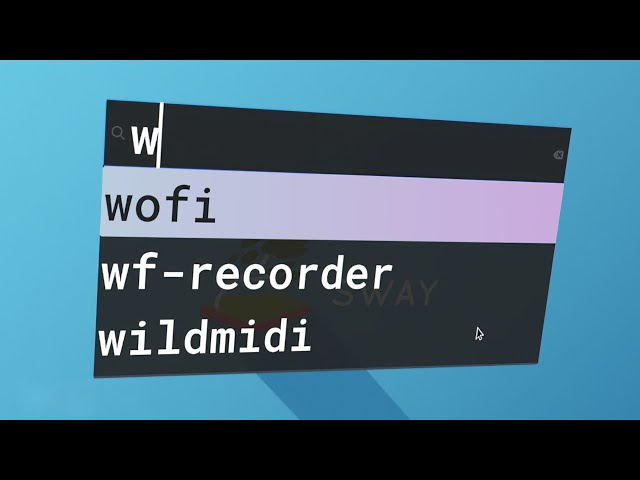 Wofi launcher customization on Sway WM [Arch Linux]