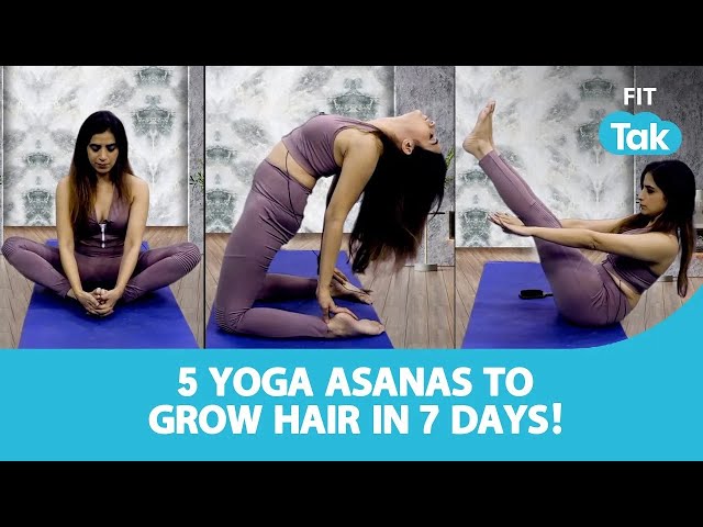 Yes, Yoga For Hair Growth Is A Thing And Here Are Top 5 Yoga Asanas  | HAIR FALL | YOGA WITH MANSI