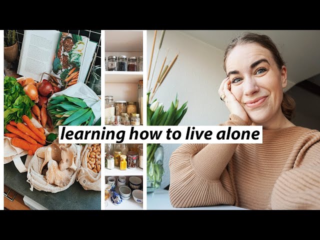LIVING ALONE (ep. 1) // we're in charge of our own happiness