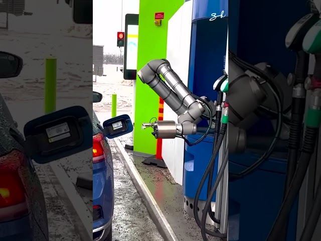 AI Gas Station with Robots ⚡️