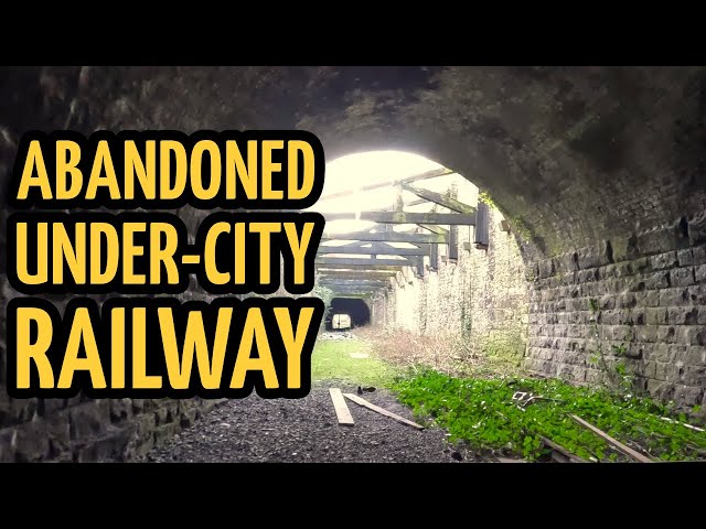 Spooky “ Haunted “ Abandoned Tunnel Under a City: Miley Tunnel Preston to Longridge Railway