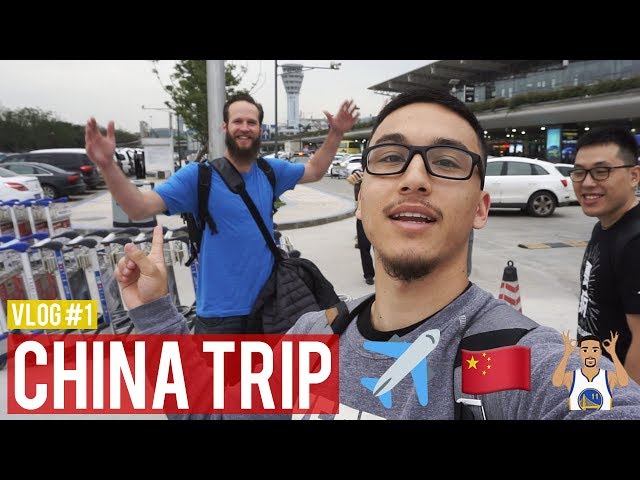 Going On Klay Thompson's China Tour! | China Travel Vlog #1 | #ChinaKlay