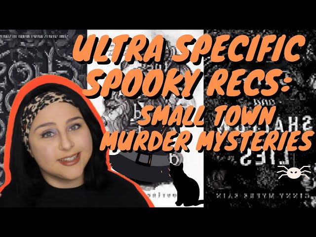 SPOOKY BOOK RECS | Small Town YA Murder Mysteries