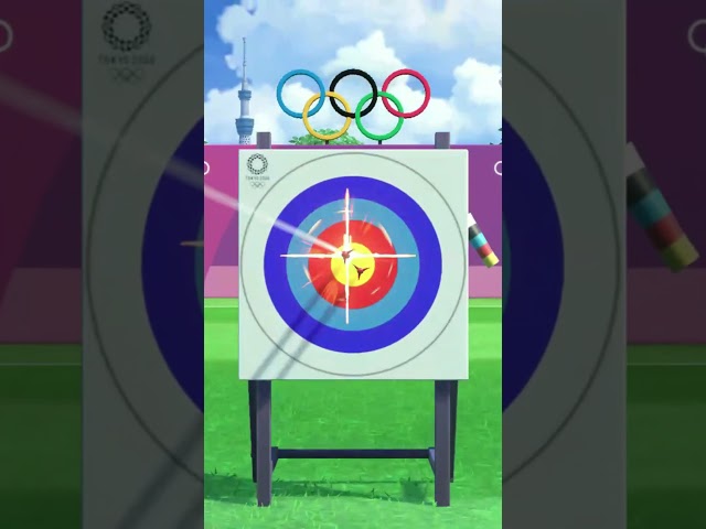 Mario & Sonic Olympic Games At The Tokyo 2020 Event Archery New Record Shorts
