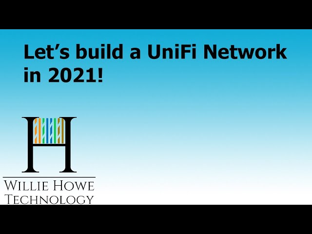 Help Me Build a Ubiquiti Networks UniFi Network in 2021!