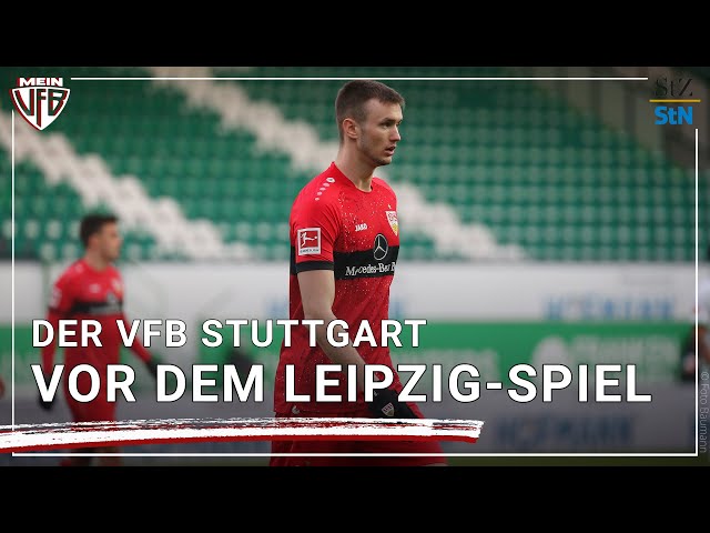 Der VfB Stuttgart vor dem Spiel gegen RB Leipzig
