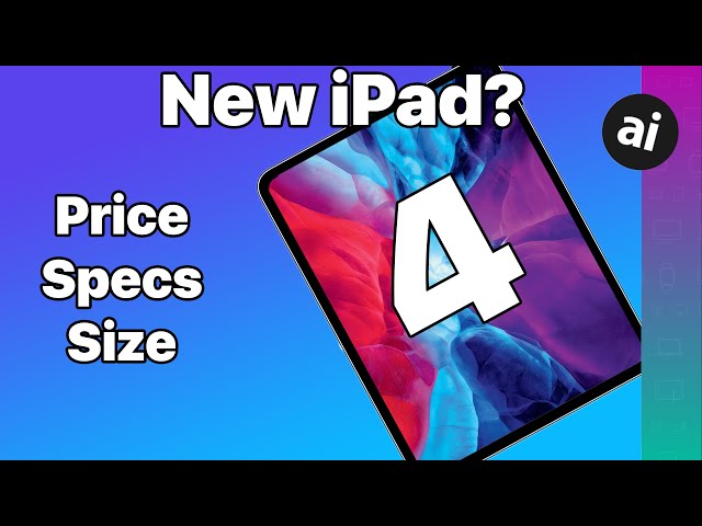 New iPad Air 4 is IMMINENT! Updated iPad Details Revealed!