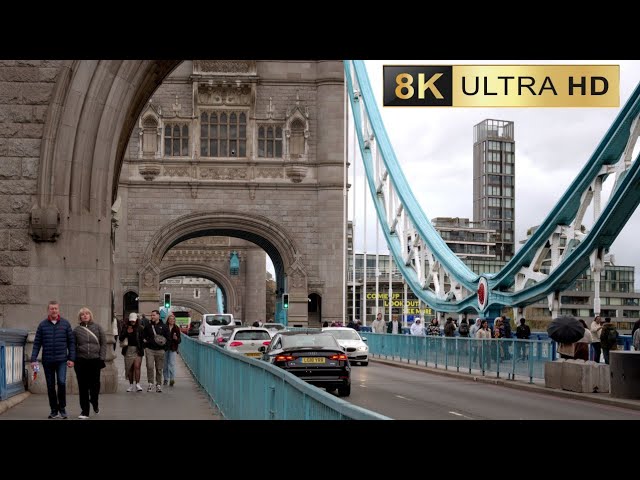 Tower Bridge in London: Walk with Nikon Z9 - 8K 60fps