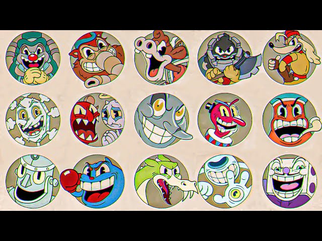 Cuphead 1 & DLC - All Game Over Screens