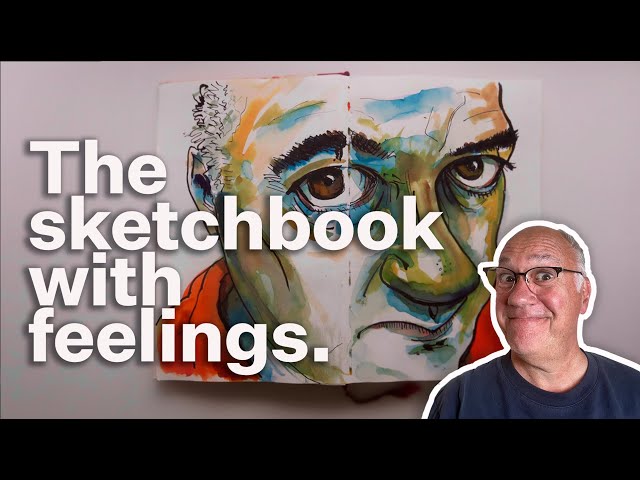 The sketchbook with feelings: making art that moves you.