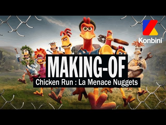 Behind the scenes of Chicken Run 2 in Aardman's animation studios!