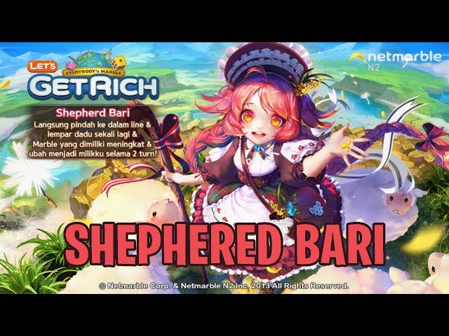Shepered Bari! Card Baru Rilis - Line Let's Get Rich (Stream Day -2)