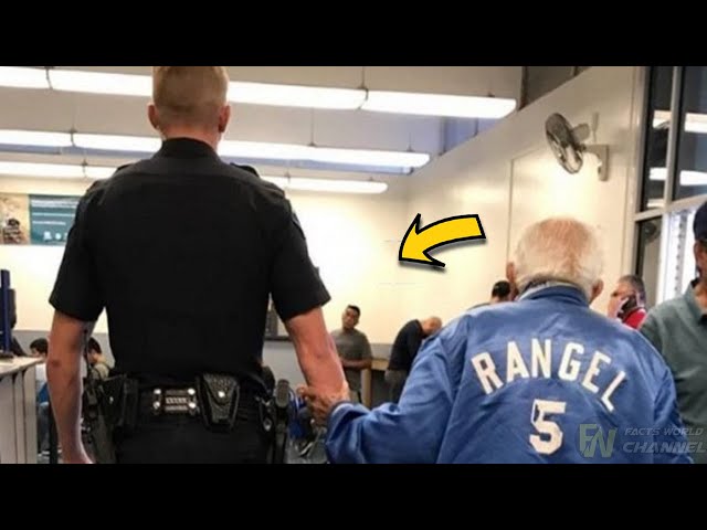 Elderly Man Kicked Out Of Bank Of America, Then Cop Takes Action
