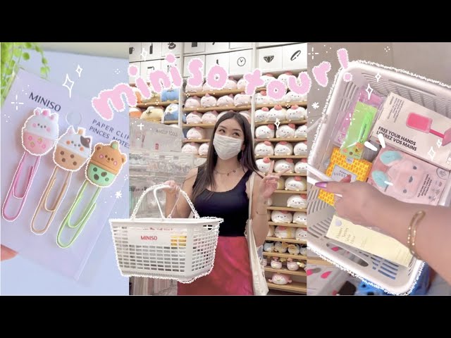 MINISO shop with me + HAUL!👛 * $100 budget *