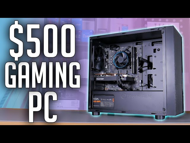 $500 Budget Gaming PC Build Guide! (2023)