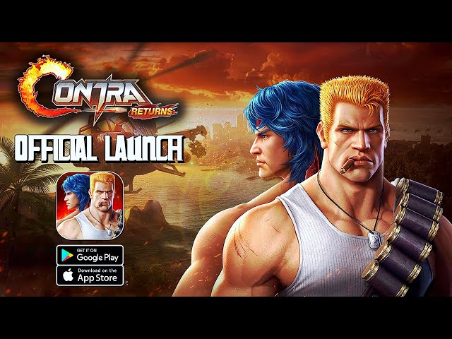 Contra Returns (NA/EU) - Official Launch Gameplay (Android/IOS)