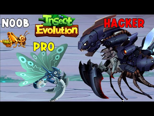 NOOB vs PRO vs HACKER ~ Insect Evolution Part 11 GamePlay All Levels