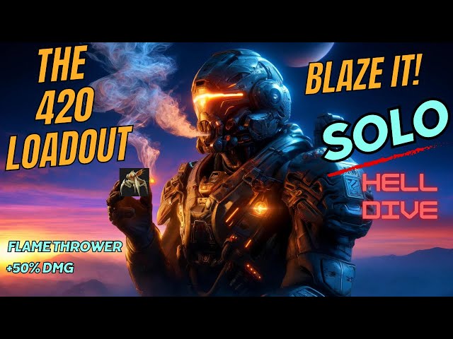 The Best Fire Build for Helldive (Helldive Solo Gameplay)