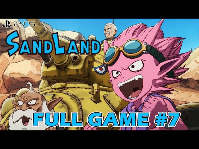 Sand Land 🔴LIVE (FULL GAME) Part 7 - (PS5)