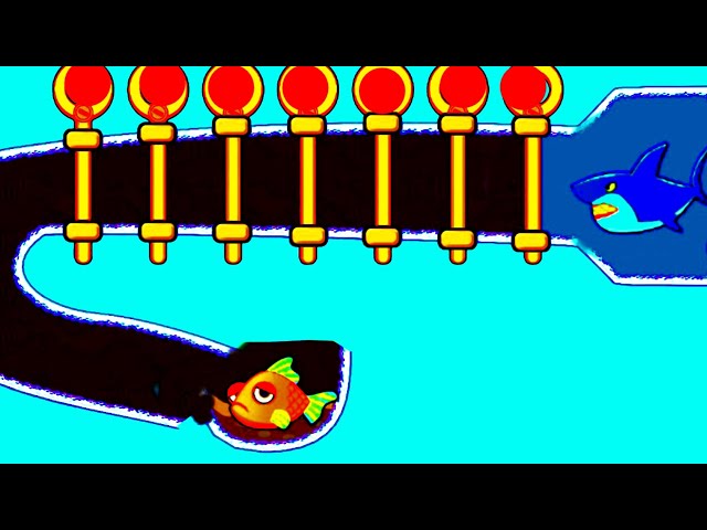 save the fish / pull the pin level android game save fish pull the pin | Mobile Game