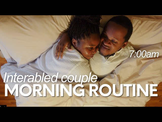 OUR MORNING ROUTINE WITH A TODDLER | Interabled couple