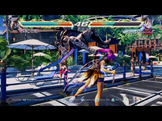 Master Raven vs Kunimitsu : Tekken 7