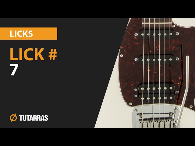 Guitar Licks - Lick Nº 7 - Learn Guitar Playing Licks - METAL X