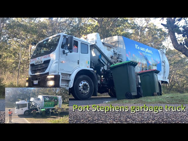 Port Stephens garbage trucks