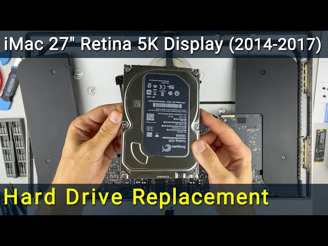 iMac A1419 (27-inch Retina 5K) Hard Drive Replacement