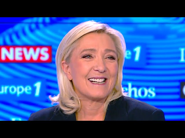 Marine Le Pen dans le Grand Rendez-Vous Europe 1 CNEWS du 10 décembre 2023 (intégrale)