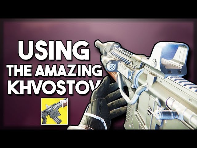 THE KHVOSTOV 7G-0X EXOTIC IS BACK - The Best Exotic Auto Rifle