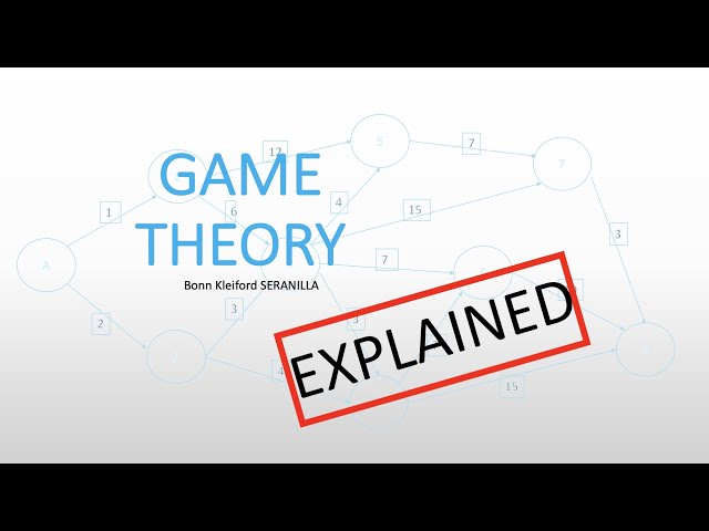 Game Theory Tutorial - Two-Players Zero-Sum Games, Pure and Mixed Strategy, and Nash Equilibrium