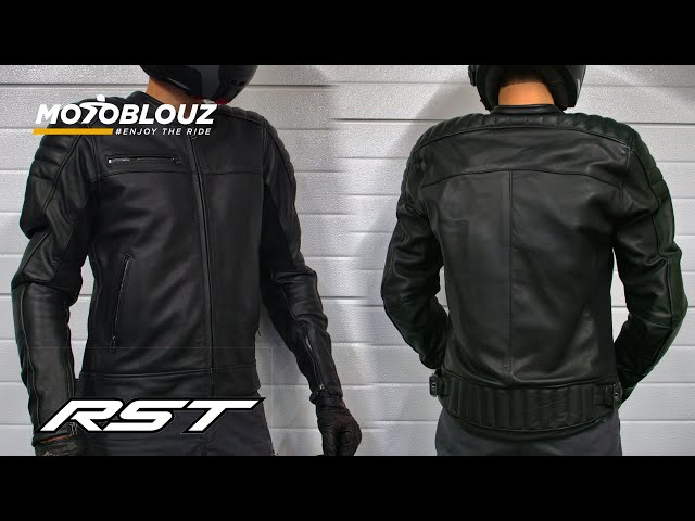Test de la veste airbag RST Fusion : un cuir vintage mais une technologie bien dans le présent !