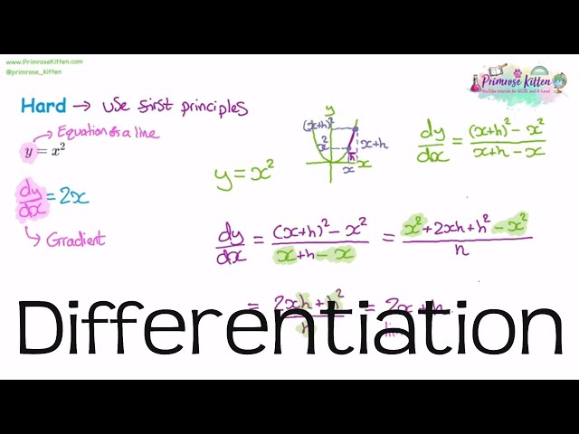 Differentiation (Part 1) | Revision for Maths A-Level and IB