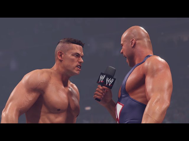 Kurt Angle VS John Cena WWE 2K23 Showcase Mode | No Commentary!!!