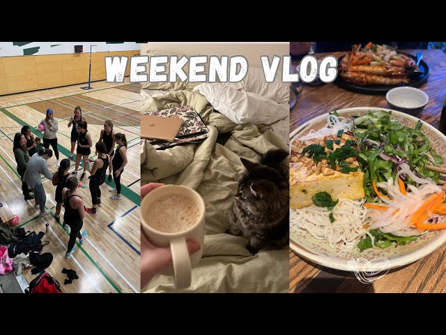 Weekend vlog| Netball, family time & biopsy update ❤️
