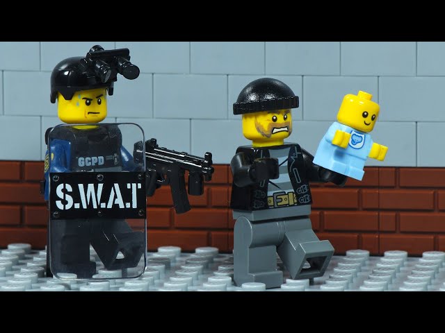 Lego City Swat Top Secret Baby Save