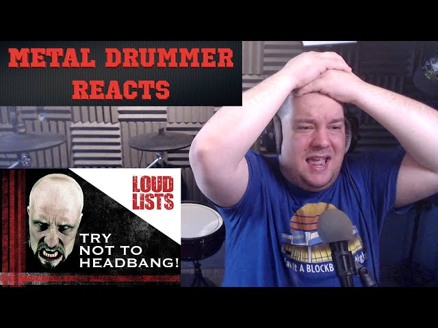 Metal Drummer Attempts TRY NOT TO HEADBANG CHALLENGE