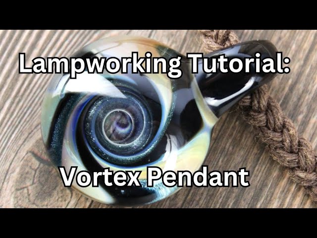 Vortex Lampworking Tutorial: How to Make a Glass Vortex Pendant, Glass Blowing Vortex Demonstration