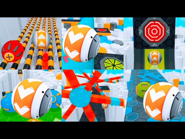Gyrosphere Trials level 54 to 1 COMPLETE TOUR Gyro balls All levels Gameplay Android iOS