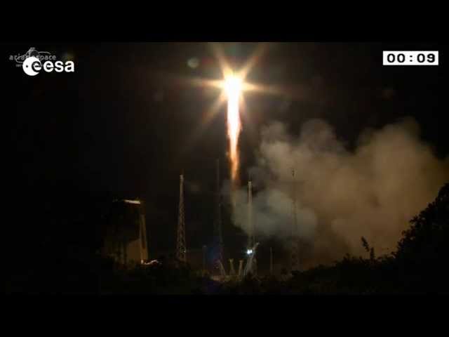 Galileo launch (sat 9 & 10) - liftoff