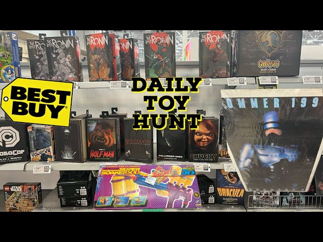 Best buy has no Blu-rays but Has tons of Toys & collectibles/ Antique shop finds (Daily Toy Hunt)