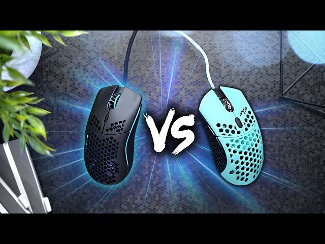 Mouse Comparison! Model O vs Finalmouse Ninja Air58