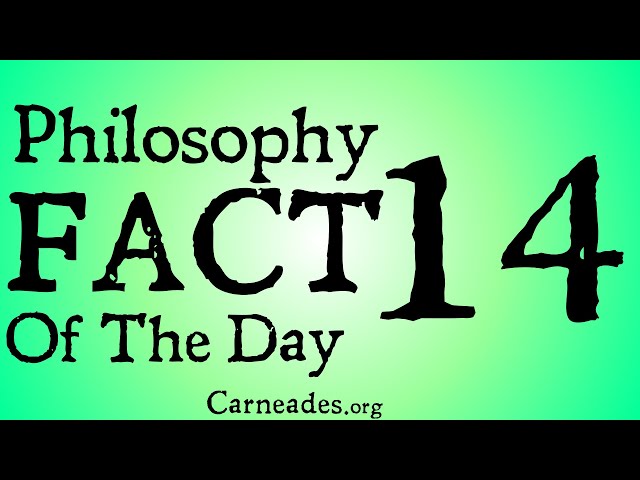Philosophy Fact of the Day 14 #Shorts
