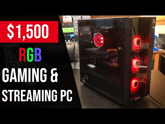 $1,500 ULTIMATE AMD Ryzen 9 3900x, x570, RTX 2070 Super Streaming RGB Gaming PC Build