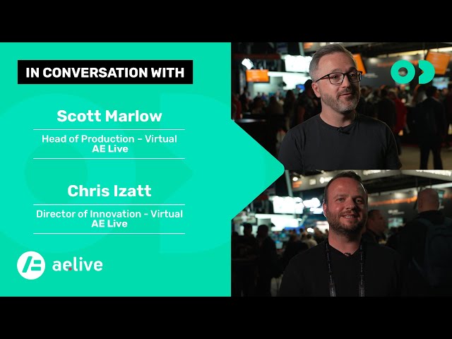 In Conversation with AE Live #virtualproduction