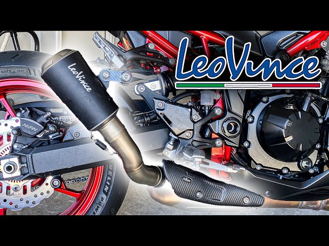 Kawasaki Z900 LeoVince Slip-On Exhaust Sound