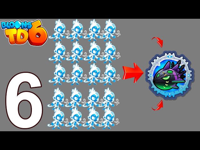Bloons TD6 Mod - Team Ice Monkey - Gameplay Walkthrough Part 1 - (iOS, Android)